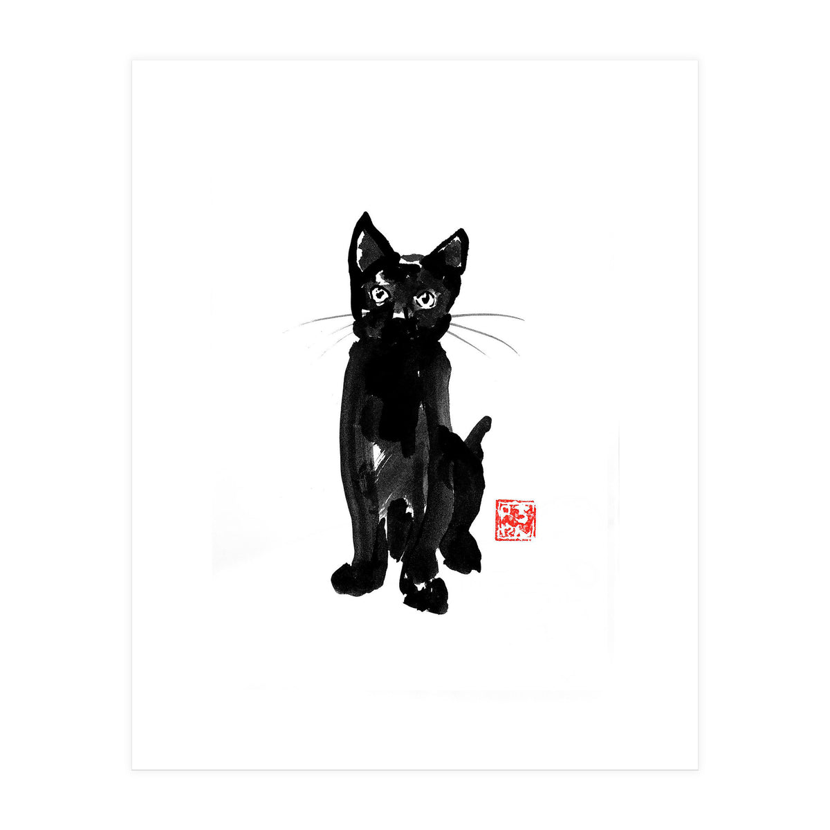 Rough Cat 02 (Print Only)
