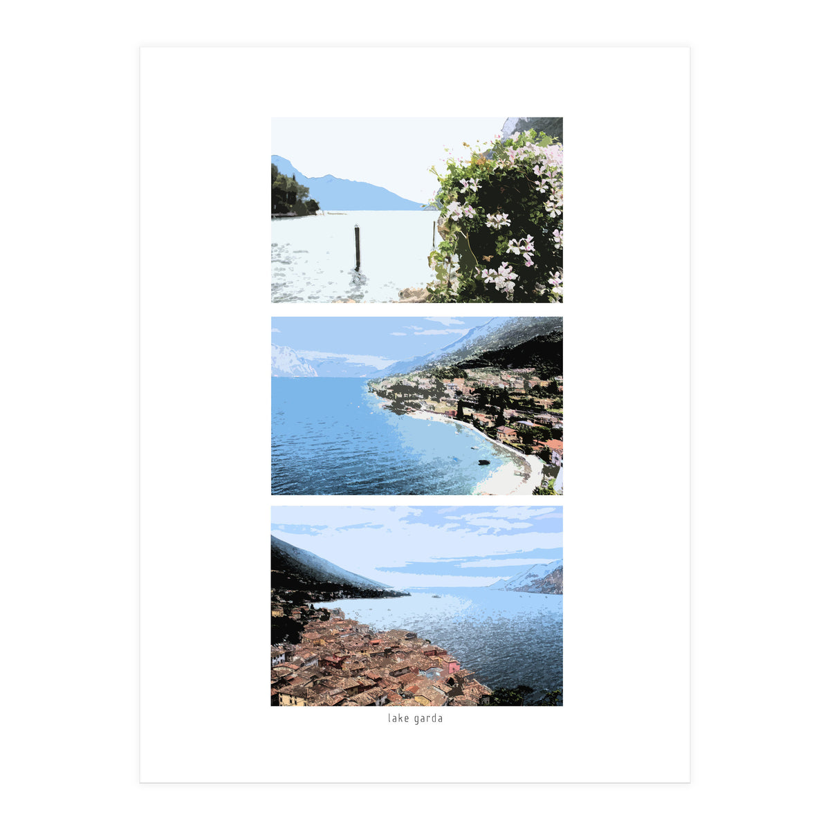 Lake Garda in Paints (Print Only)