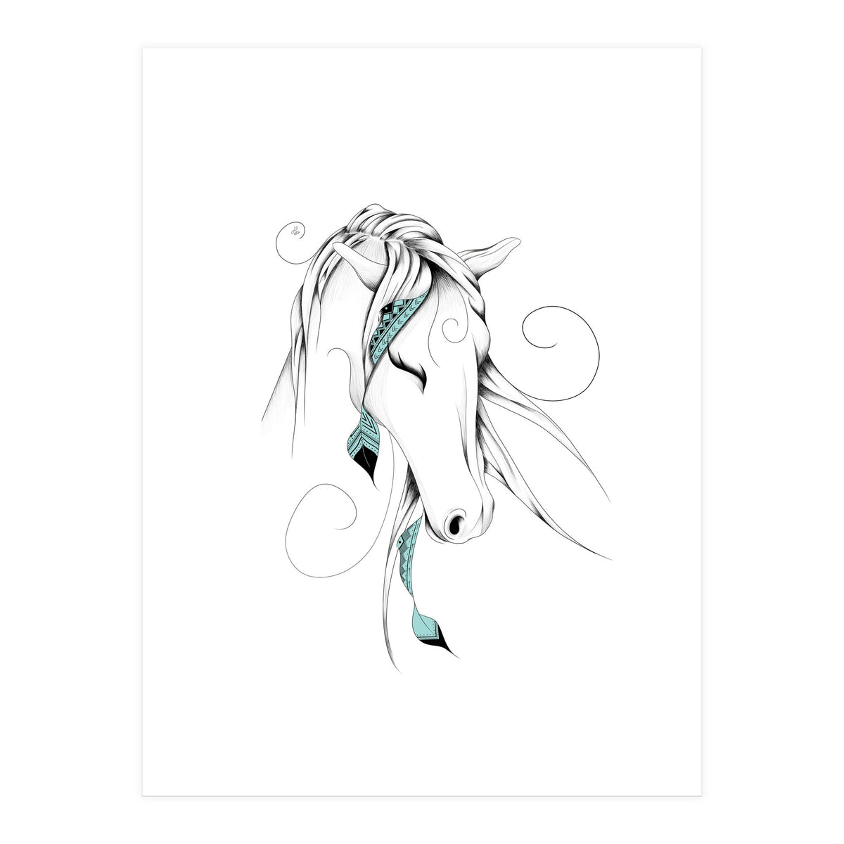 Poetic Horse (Print Only)