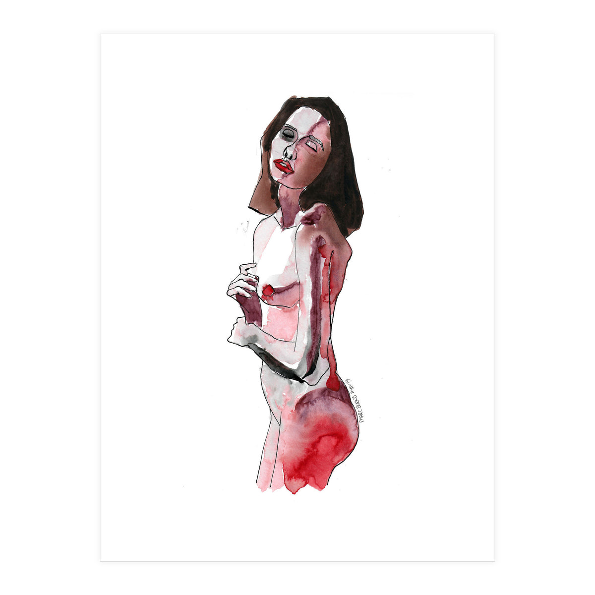 Untitled #22 - Dancing nude (Print Only)