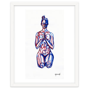 Vajrasana by Celeste Groenewald