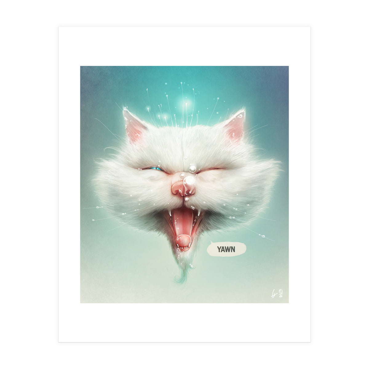 The Water Kitty (Print Only)