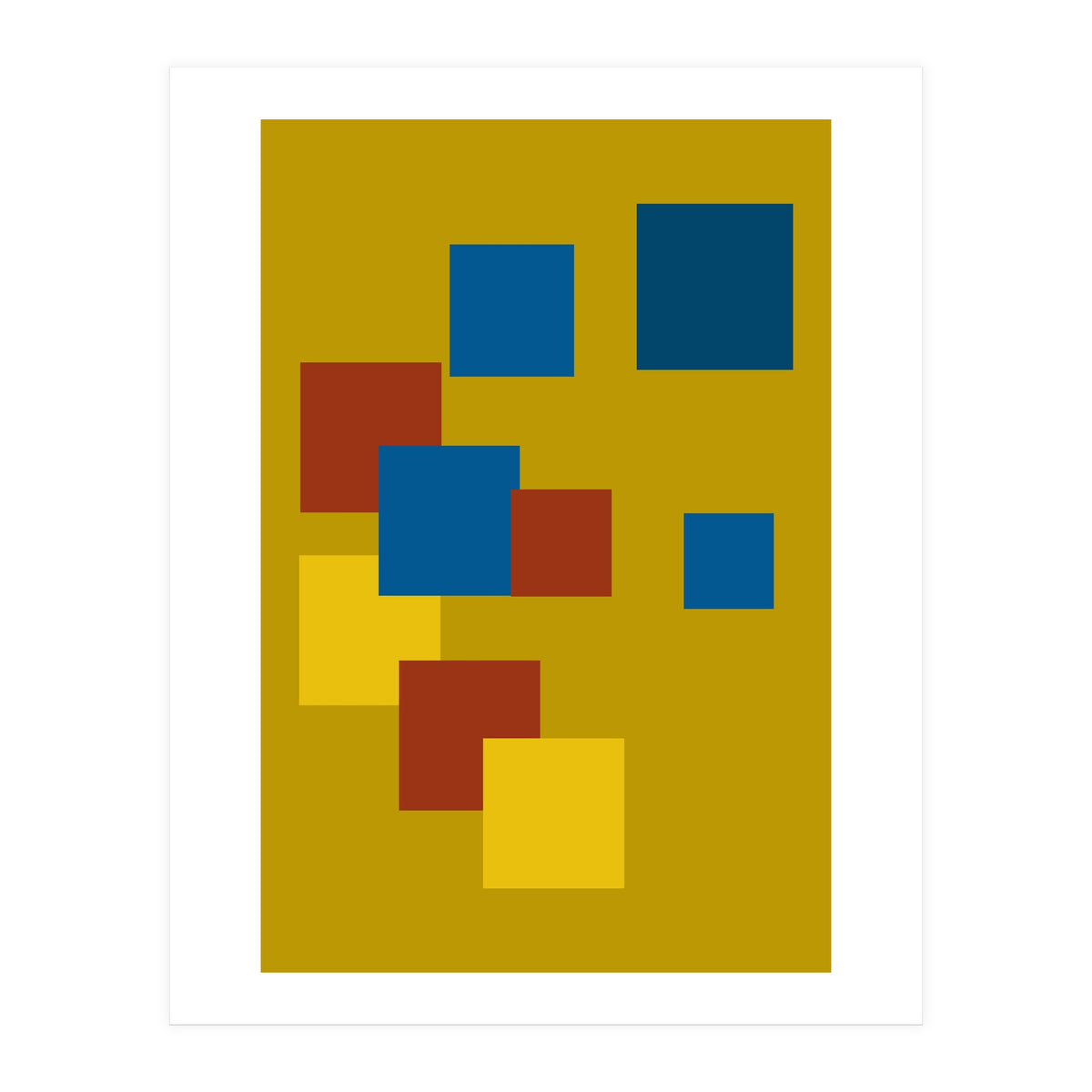 Geometric Minimalist Abstract Modern 6 (Print Only)