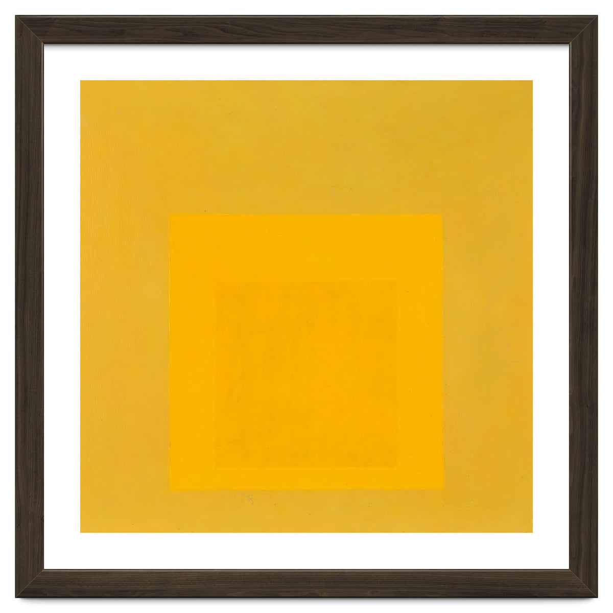 JOSEF ALBERS - HOMAGE TO THE SQUARE YELLOW