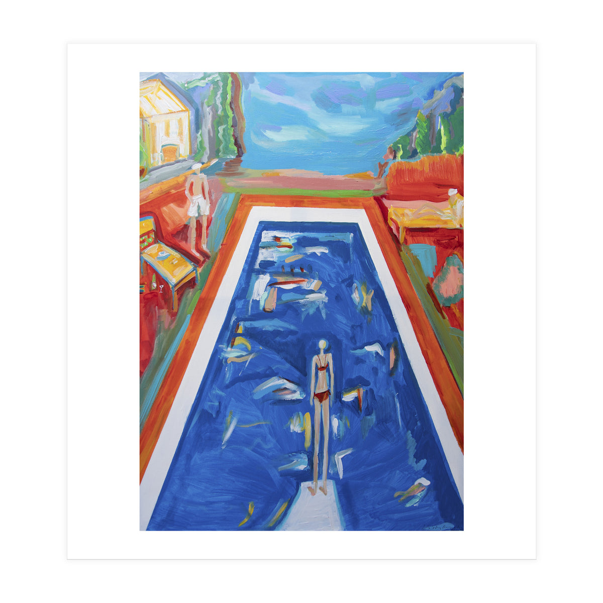 Evening Swim (Print Only)
