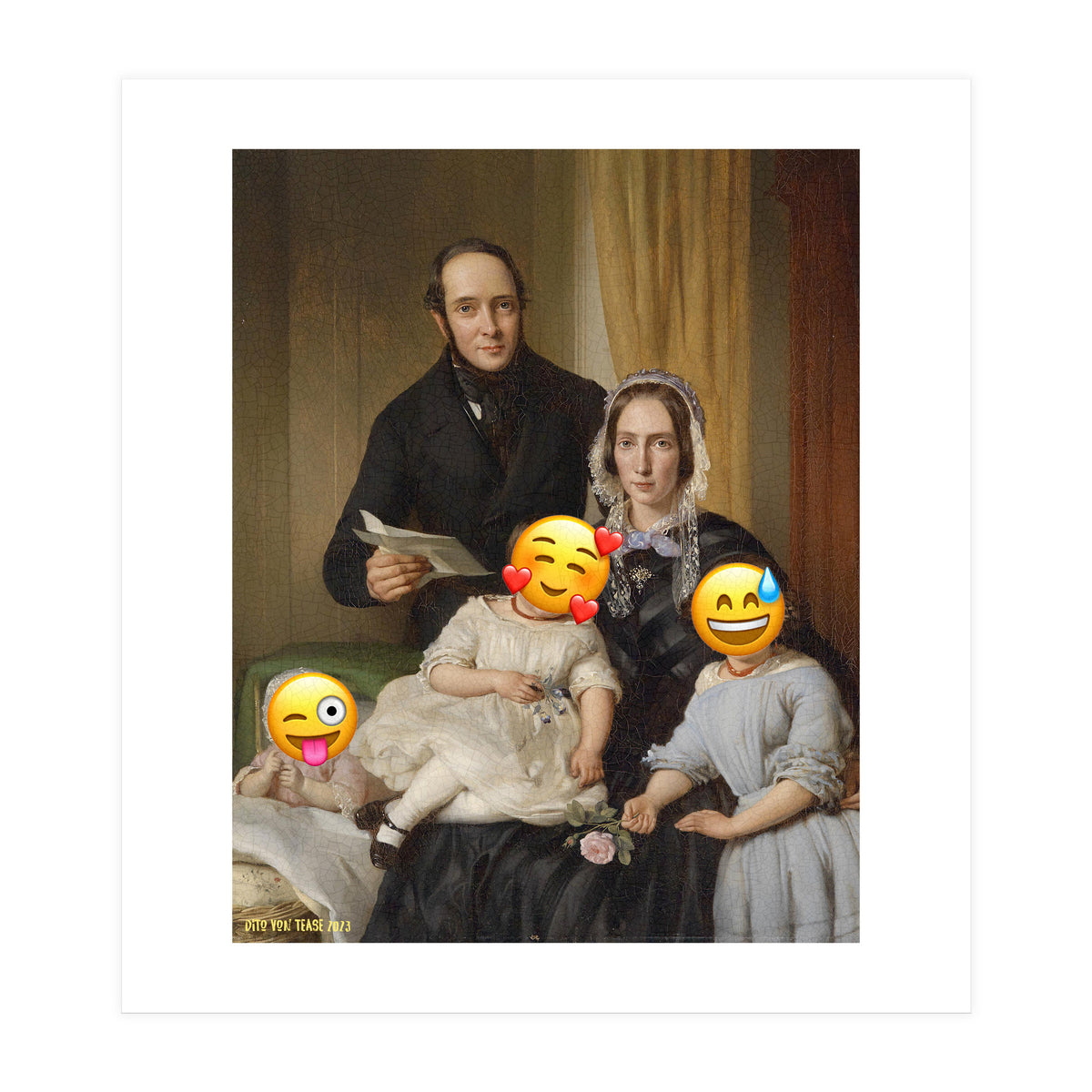 Emoji painting 3 (Print Only)