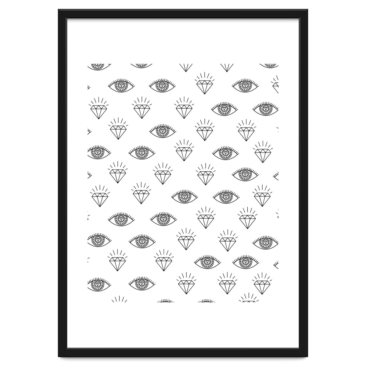 Diamond Eyes #society6 #decor #buyart
