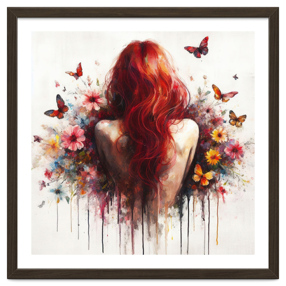 Crimson Butterfly Back Bloom