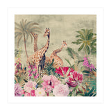 Exotic Vintage African Flower Safari  (Print Only) thumbnail