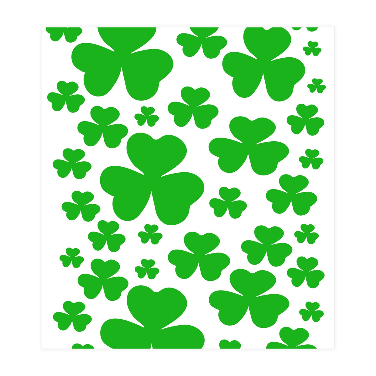 Lucky leaf clovers (Print Only)