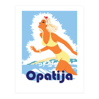 Opatia, Swimming Girl (Print Only)