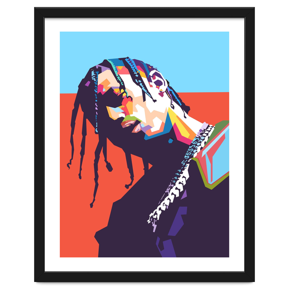 Travis Scott wpap art