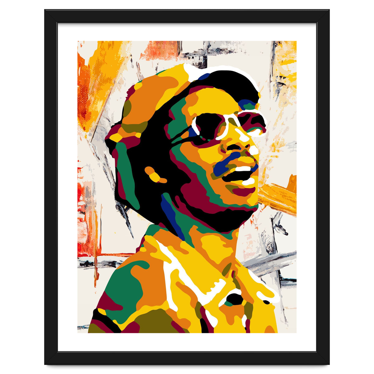 Stevie Wonder Retro Pop Art 3
