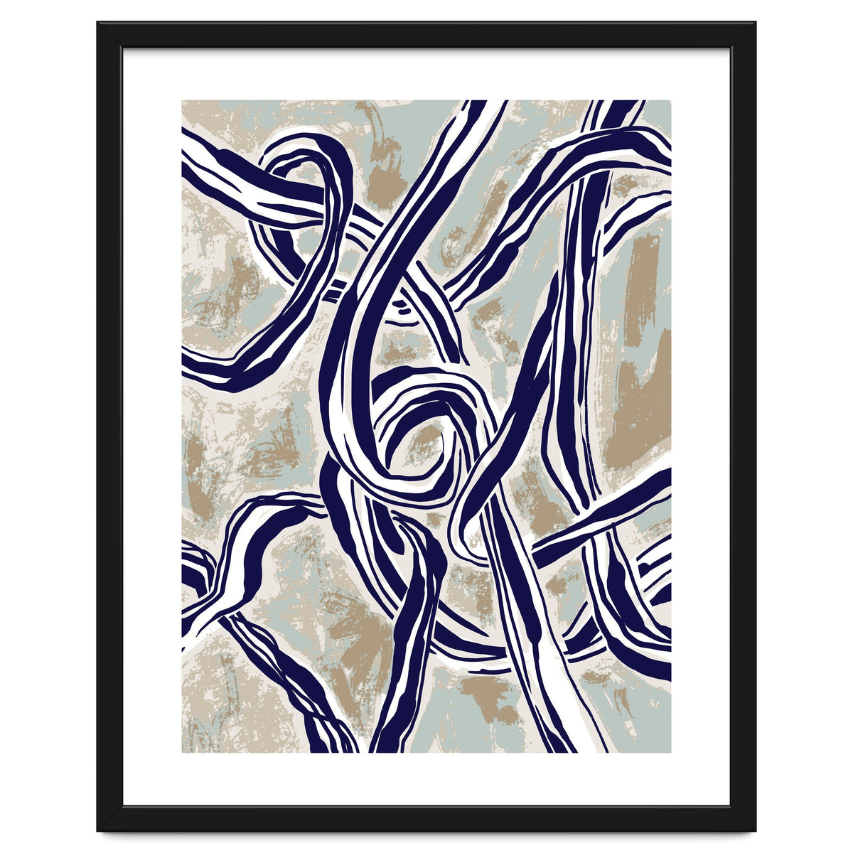 Follow the lines Abstract knots