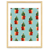 Cactus in Copper Pots #society6 #decor #buyart thumbnail