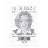 Receipt Art Gillian Anderson (Print Only) thumbnail