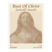 Bust Of Christ (salvator Mundi) – Guido Reni (italian, 1575 1642) (Print Only)