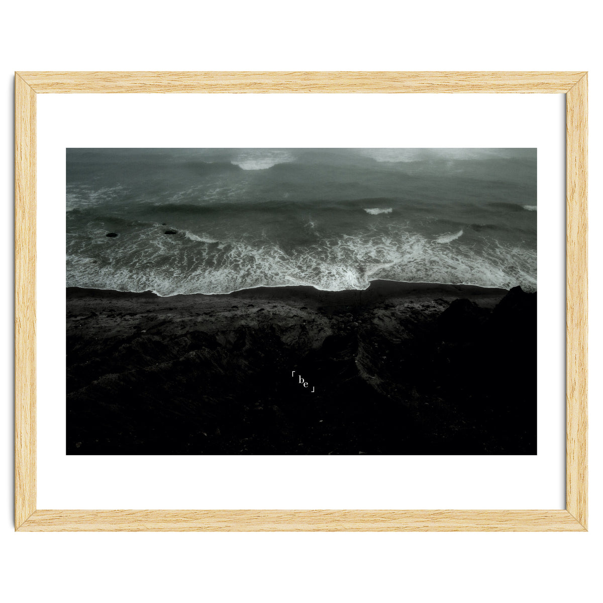 be - Ocean Wave - Black Beach