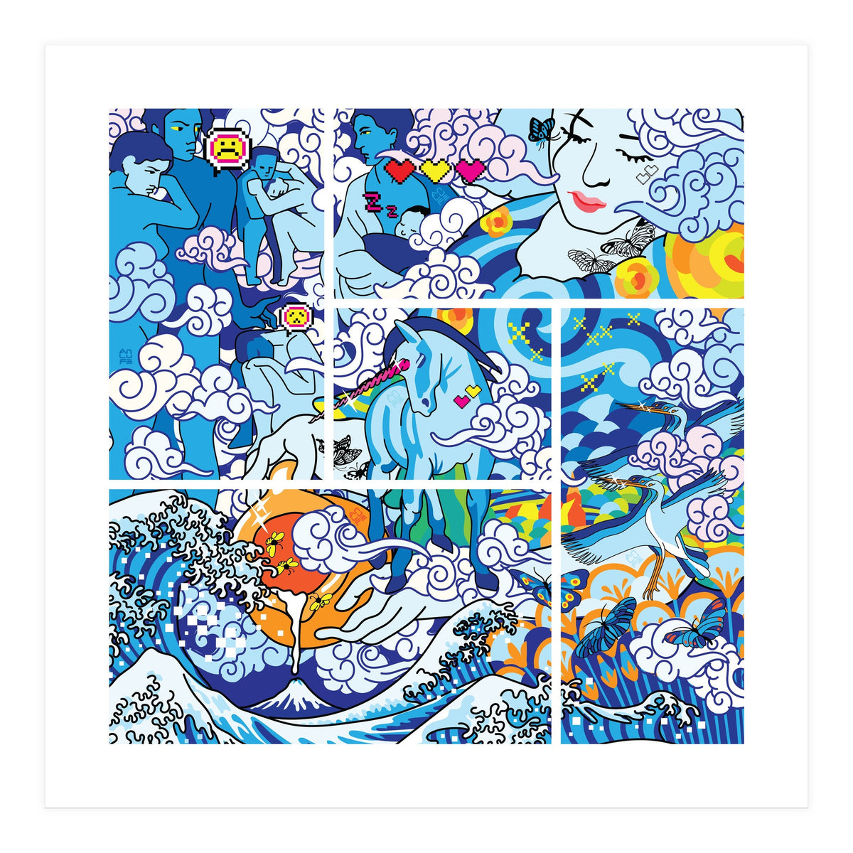 True Blue (Print Only)