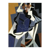 Juan Gris (Madrid, 1887-Boulogne-sur-Seine, 1927). Seated Woman (1917). Oil on panel. 116 x 73 cm. (Print Only) thumbnail