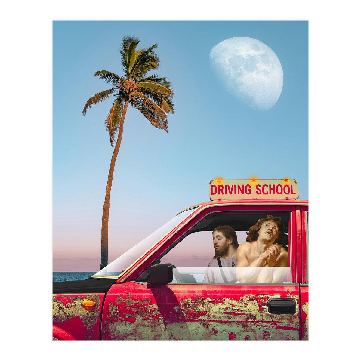 Jesus Christ Super Drive (Print Only)