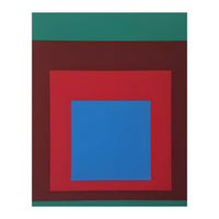 Josef Albers - HOMAGE TO THE SQUARE: Green, Red, Blue (Print Only)
