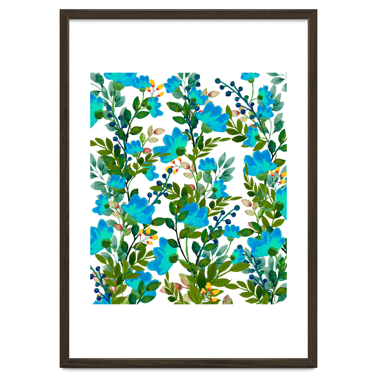 Blue #society6 #decor #buyart