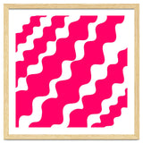 Slanting Pink Wavy Pattern thumbnail