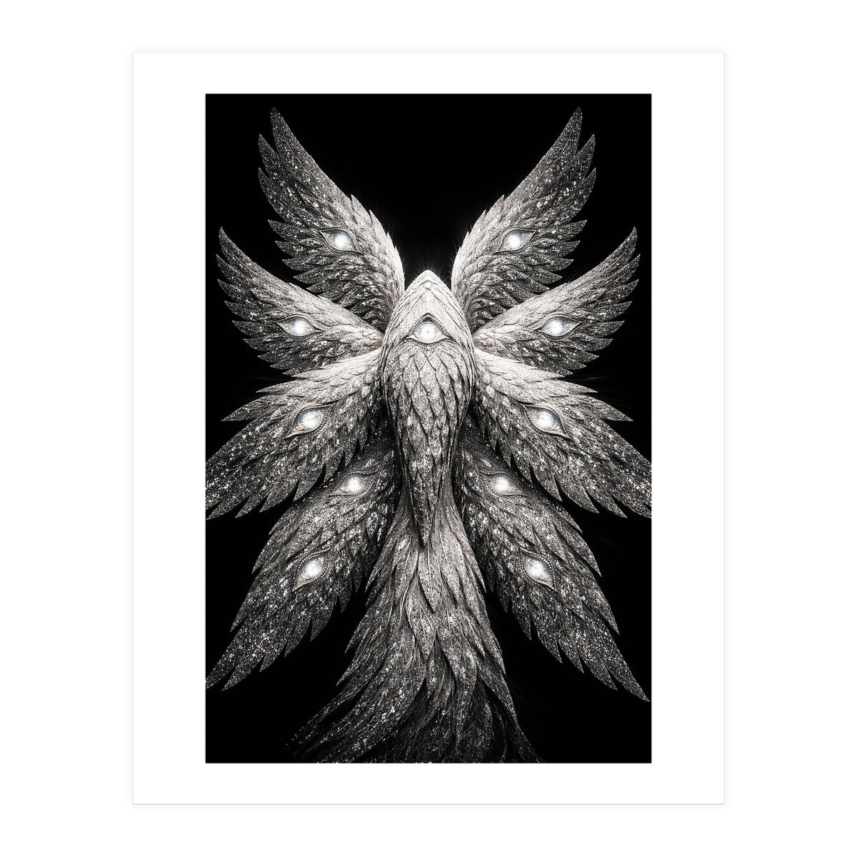 Seraphim Biblically accurate Angel (Print Only)