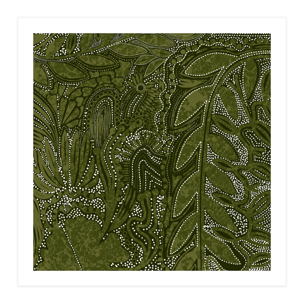 Forest Dense Foliage (Print Only)