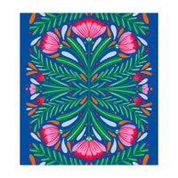 Bold Symmetrical Flowers (Print Only)