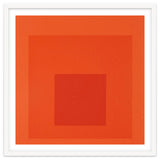 JOSEF ALBERS - HOMAGE TO THE SQUARE RED thumbnail
