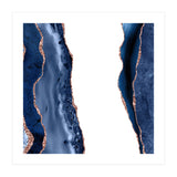 Navy & Rose Gold Agate Texture 28  (Print Only) thumbnail