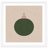 Christmas globe with snowflakes thumbnail
