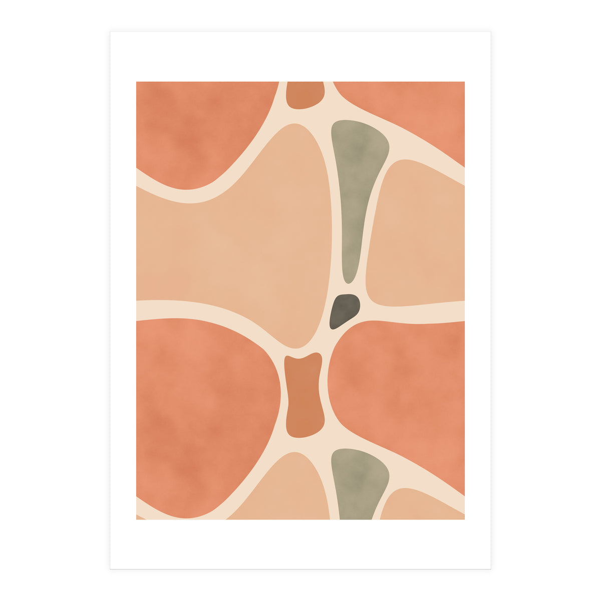 Terracotta Shapes (Print Only)