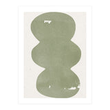 GREEN WATERCOLOR SHAPES NO.2 (Print Only) thumbnail