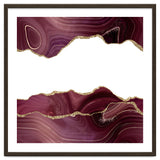 Burgundy & Gold Glitter Agate Texture 07 thumbnail