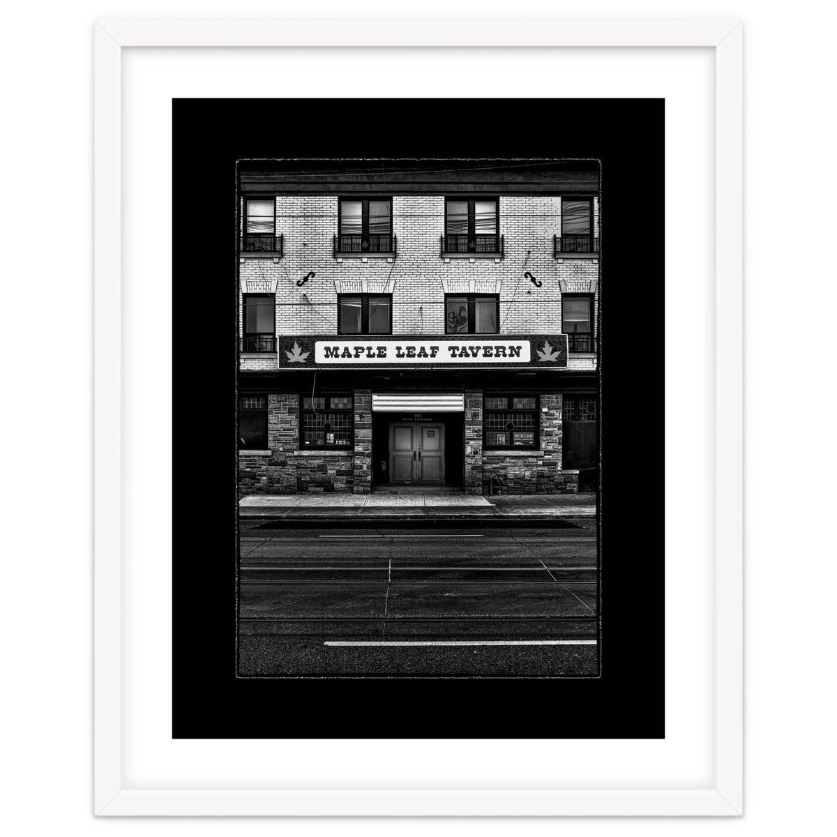 Maple Leaf Tavern No 1 with Border