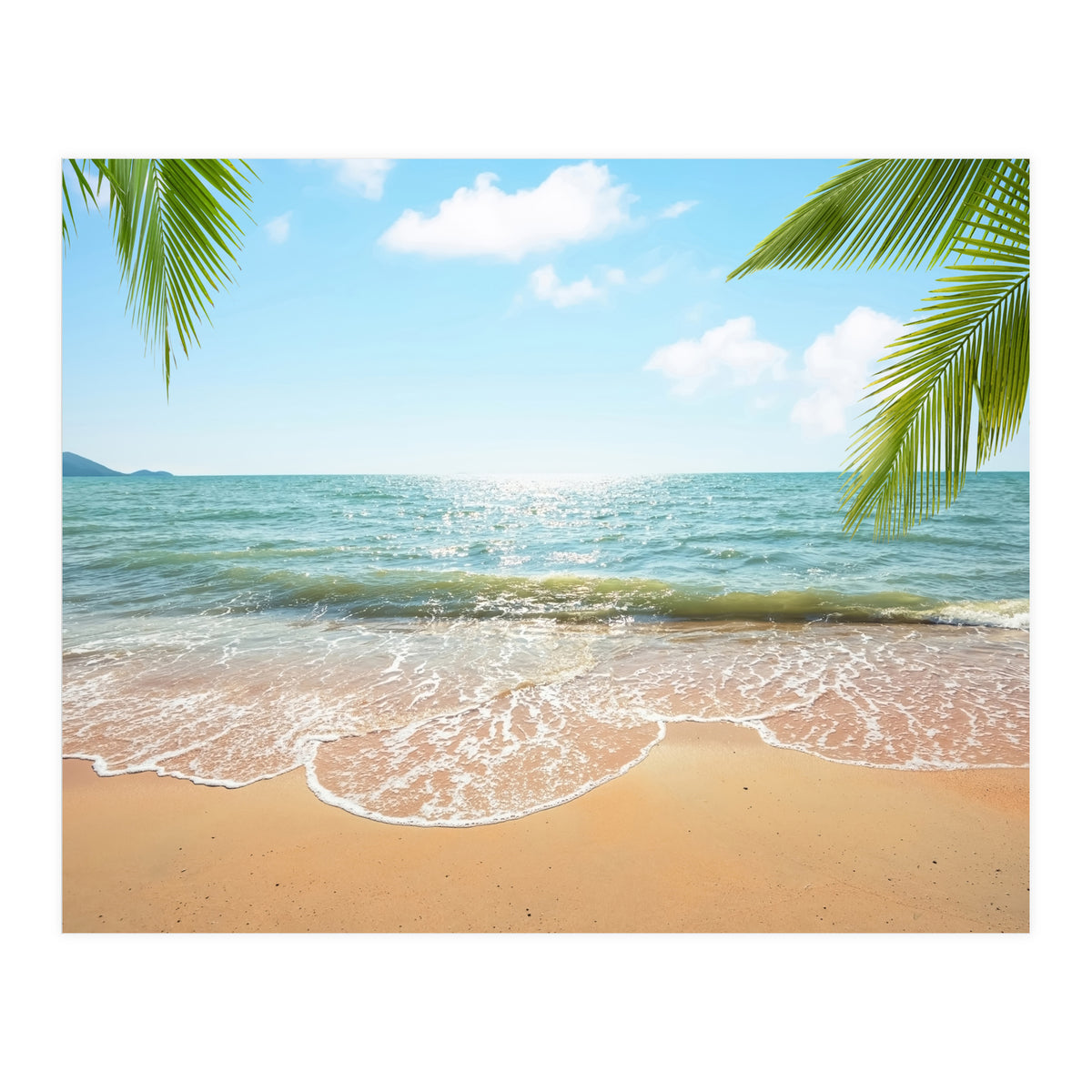 Tropical Beach (Print Only)