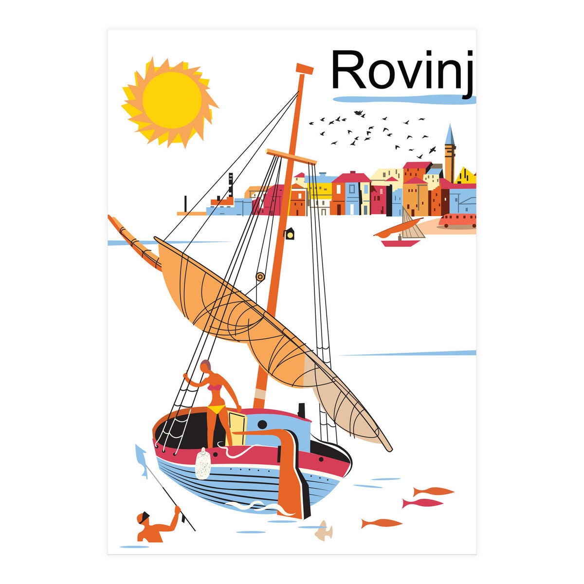 Rovinj, Croatia (Print Only)