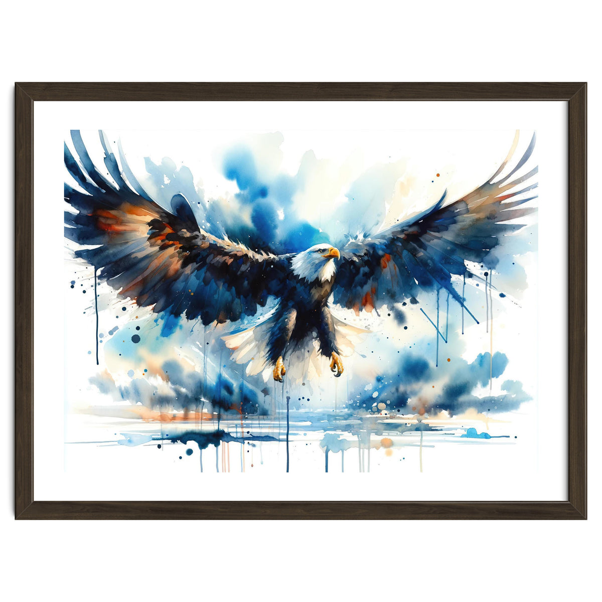 Soaring Spirit Of Freedom Eagle In Flight