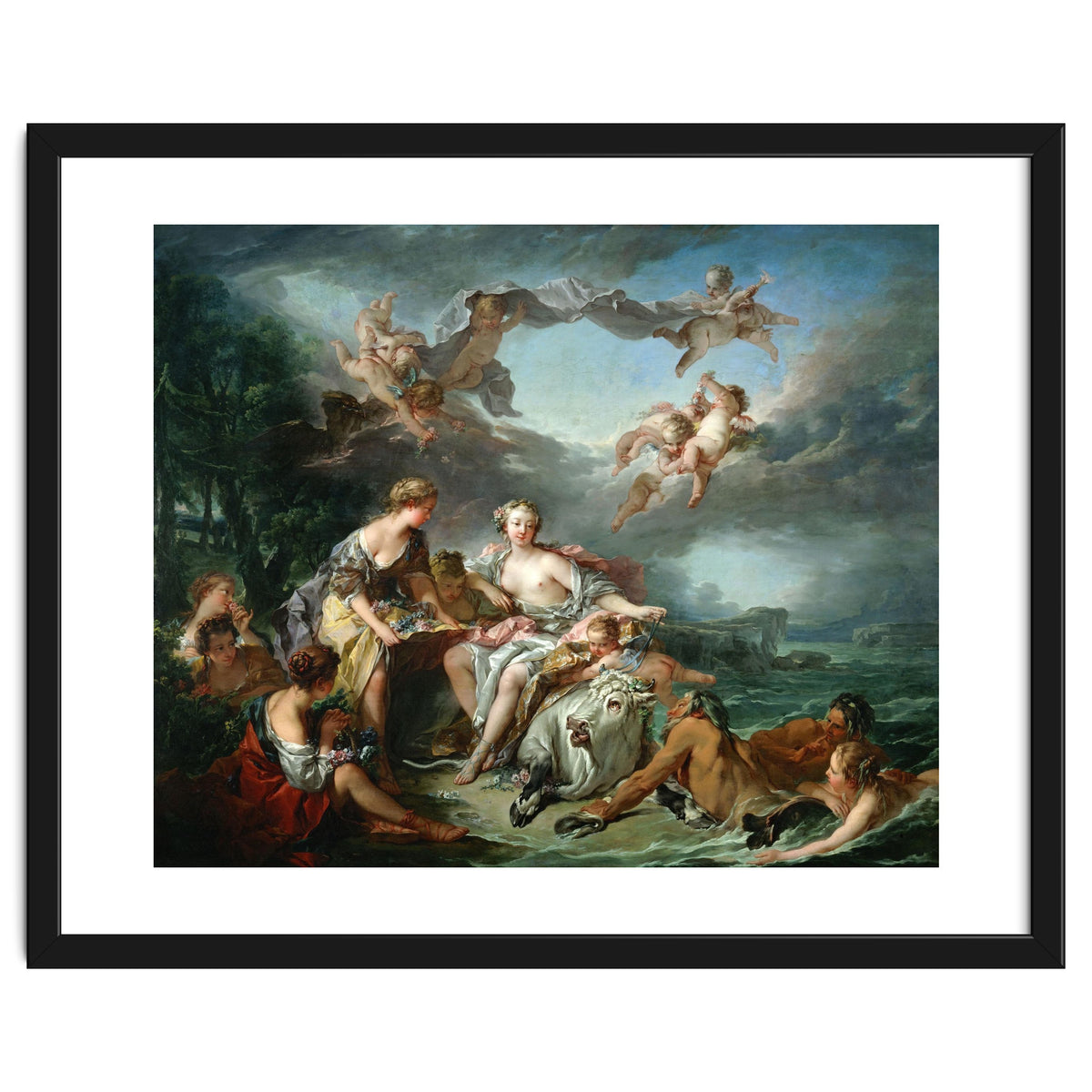 The rape of Europa, 1747. FRANCOIS BOUCHER.