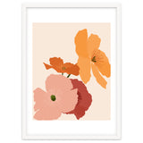 Autumn Wildflowers, Botanical Illustration Vintage Classy, Bohemian Floral Blossom Plants Bloom, Pastel Flowers Garden Nature thumbnail