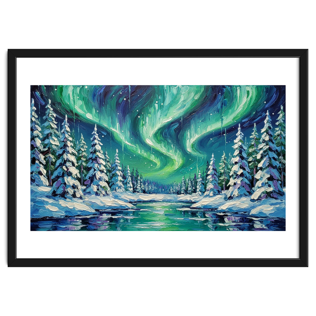 Ethereal Aurora Borealis