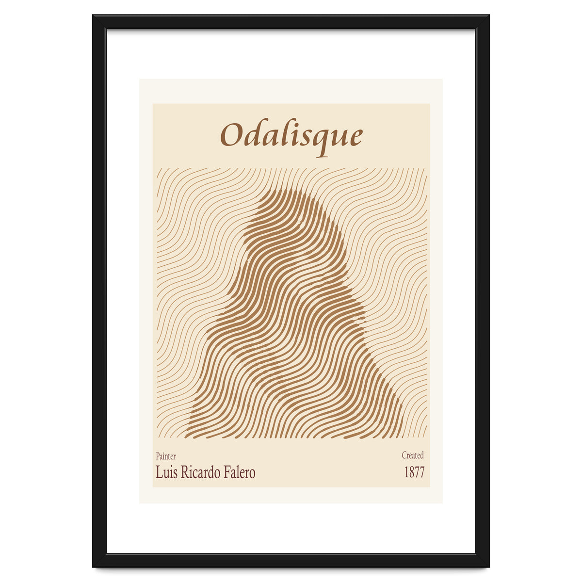 Odalisque (1877) – Luis Ricardo Falero (spanish, 1851 – 1896)