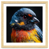 Close Up Of A Colorful Bird In The Wild thumbnail