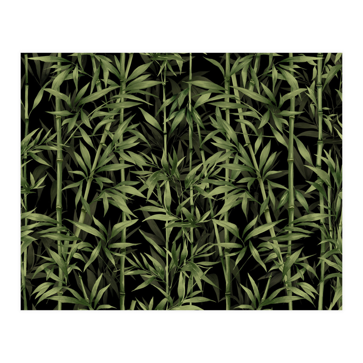 Bamboo Black (Print Only)