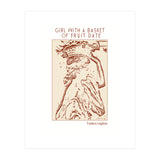 Girl With A Basket Of Fruit Date – Frederic Leig (Print Only) thumbnail