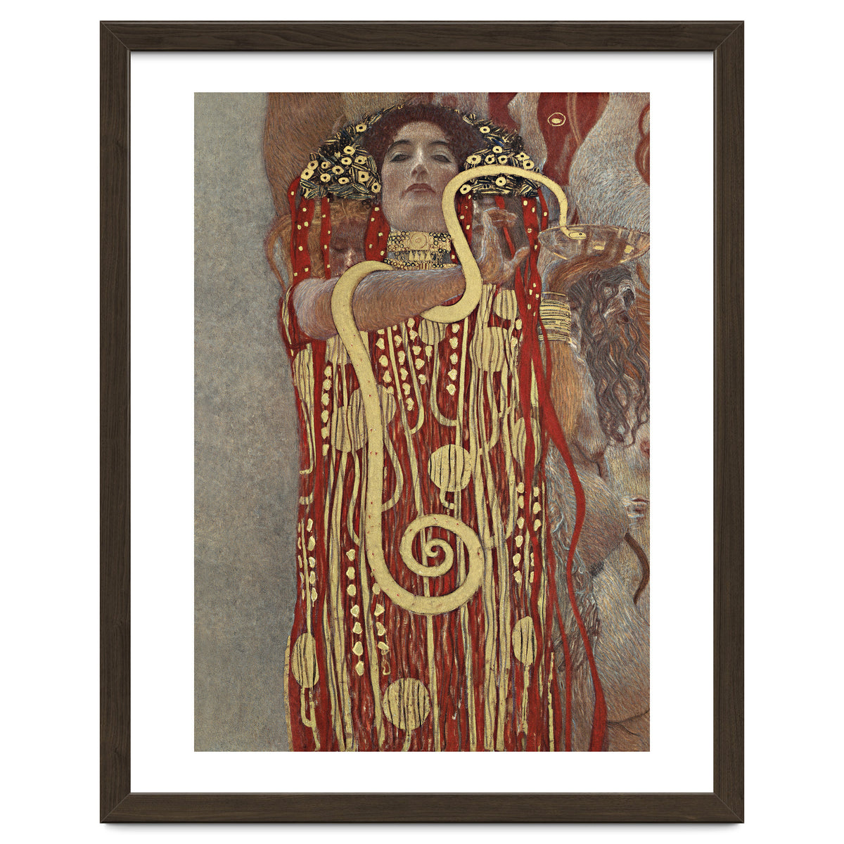 Gustav Klimt – Hygieia (1907) | Iconic Art Nouveau Masterpiece