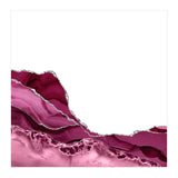 Burgundy & Silver Agate Texture 09 (Print Only) thumbnail